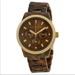 Michael Kors Tortoise Shell Ladies Watch